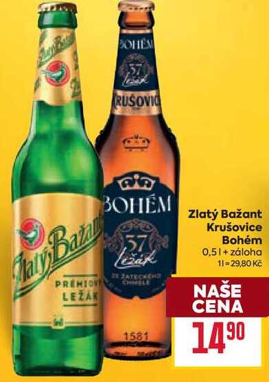 Krušovice Bohém 0,5l