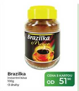 Brazilka instantni káva 100 g