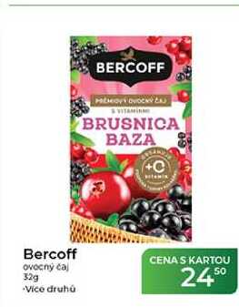 Bercoff ovocný čaj 32g 