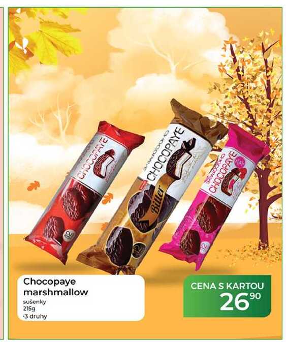 Chocopaye marshmallow sušenky 215 g