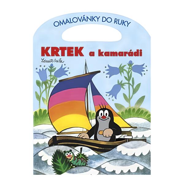 Akim Omalovánky do ruky A4 - Krtek a kamarádi