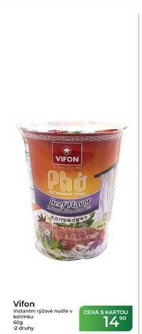 Vifon Instantní rýžové nudle v kelímku 60g