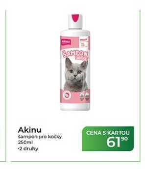 Akinu šampon pro kočky 250ml