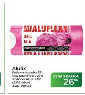 Alufix Pytle na odpadky 35'L 15ks zatahovací s vůni 53x60cm