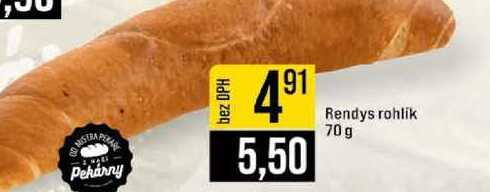 Rendys rohlik 70g