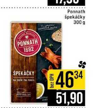 Ponnath špekáčky 300 g