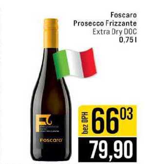 Prosecco Frizzante Extra Dry DOC 0,75l
