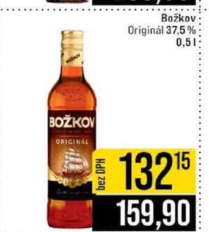 Božkov Original 37,5% 0,5l