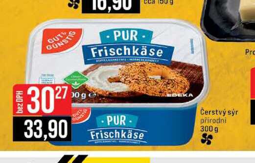 Čerstvý sýr přírodní 300 g