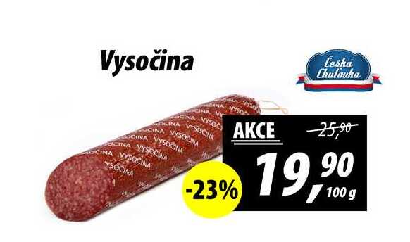 Vysočina, 100 g 