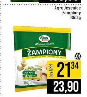 Agro Jesenice žampiony 350 g