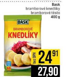 Bask bramborové knedlíky bramborové těsto 400 g