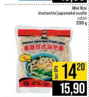 Mai Wai instantní japonské nudle udon 200 g