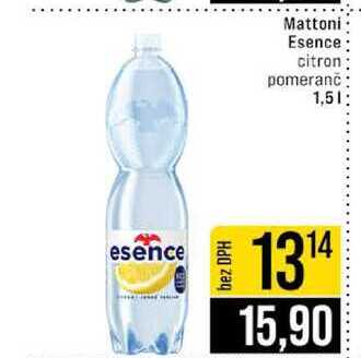 Mattoni Esence citron pomeranč 1,5l