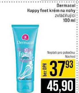Dermacol Happy feet krém na nohy zvláčňující 100 ml