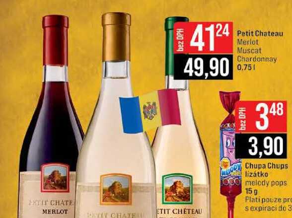 Petit Chateau Merlot Muscat Chardonnay 0,75l