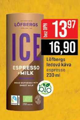 Löfbergs ledová káva espresso 230 ml