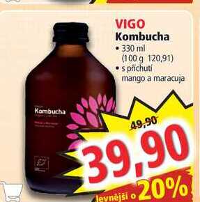 VIGO Kombucha, 330 ml