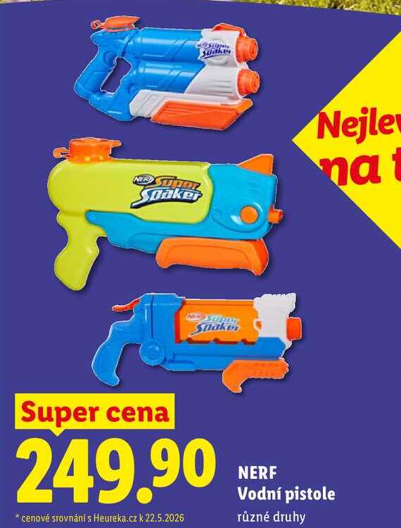 NERF Vodní pistole