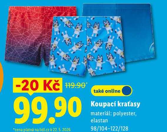 Koupací kraťasy
