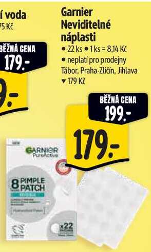 Garnier Neviditelné náplasti, 22 ks