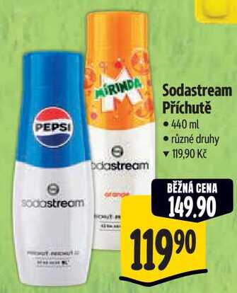 Sodastream Příchutě, 440 ml