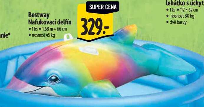 Bestway Nafukovací delfín