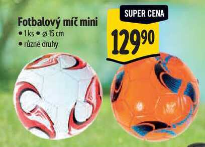 Fotbalový míč mini 