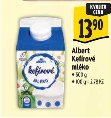 Albert Kefírové mléko, 500 g 