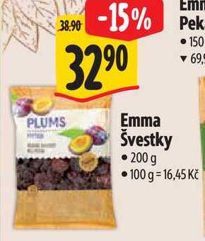 Emma Švestky, 200 g  