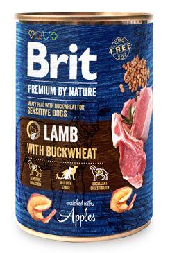 Brit Premium Dog By Nature Konzerva Lamb & Buckwheat 400g