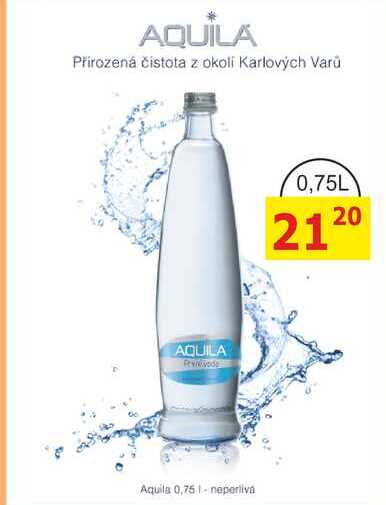 Aquila 0,75l neperlivá