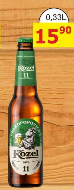 Velkopopovický Kozel 11 330ml