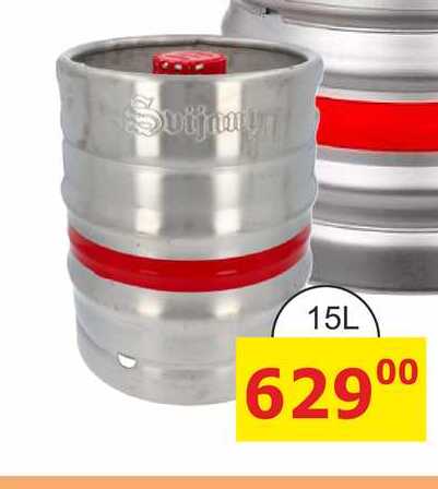 SVIJANSKÝ MÁZ 11° - světlý ležák 15L