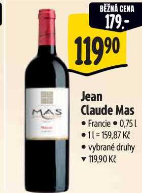 Jean Claude Mas, Francie 0,751