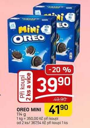 OREO MINI 114 g 