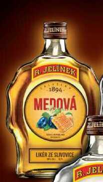 R. JELÍNEK Medová Slivovice Likér 0,7l 35%