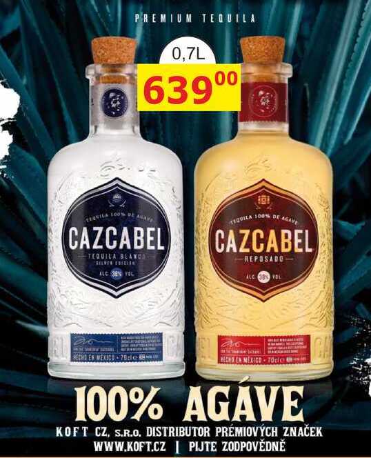 CAZCABEL TEQUILA 0,7l