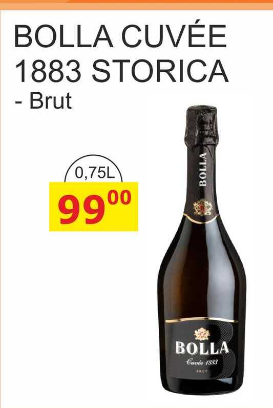 BOLLA CUVÉE 1883 STORICA - Brut 0,75L 