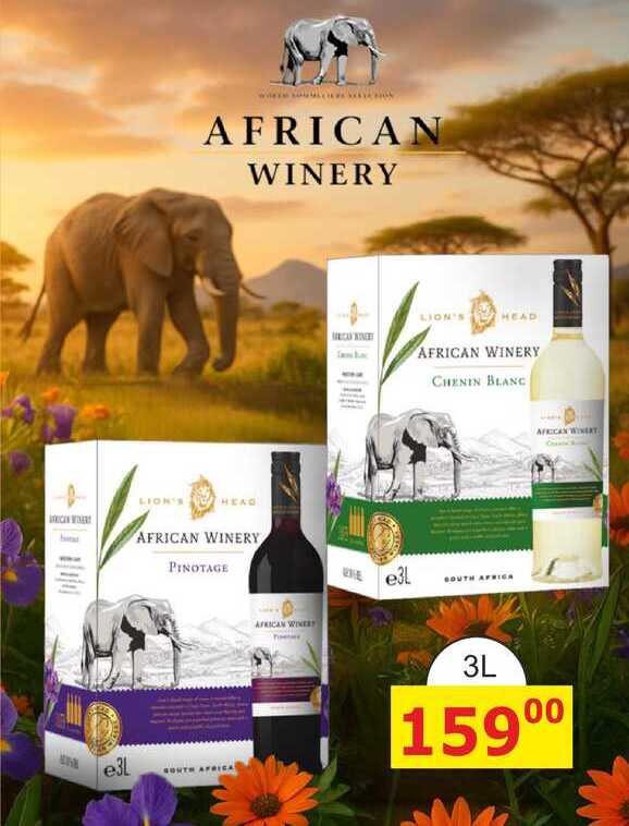 AFRICAN WINERY 3L 