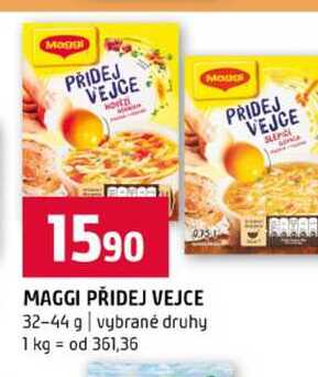 MAGGI PŘIDEJ VEJCE 32-44 g vybrané druhy
