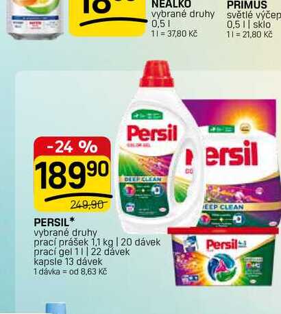 PERSIL* prášek 1.1 kg | 20 dávek