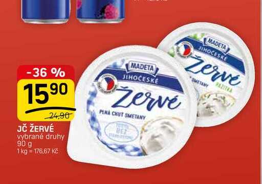 JČ ŽERVÉ vybrané druhy 90 g