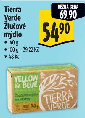 Tierra Verde Žlučové mýdlo, 140 g