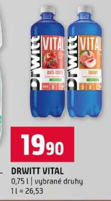 DRWITT VITAL 0,75l vybrané druhy 