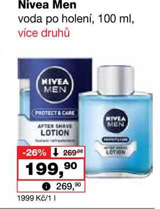 Nivea Men voda po holení, 100 ml