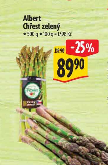 Albert Chřest zelený 500 g 