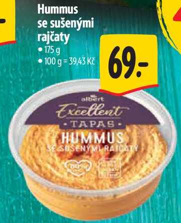 Hummus se sušenými rajčaty, 175 g