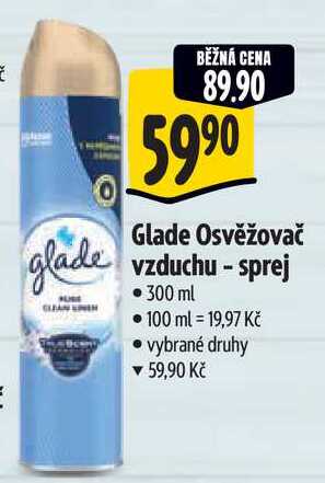 Glade Osvěžovač vzduchu - sprej, 300 ml