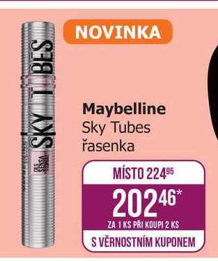 Maybelline Sky Tubes řasenka